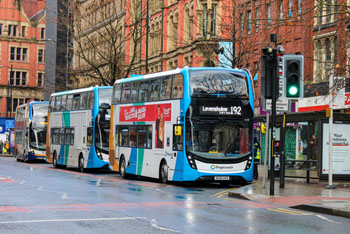 Manchester mayor Burnham announces bus fare caps