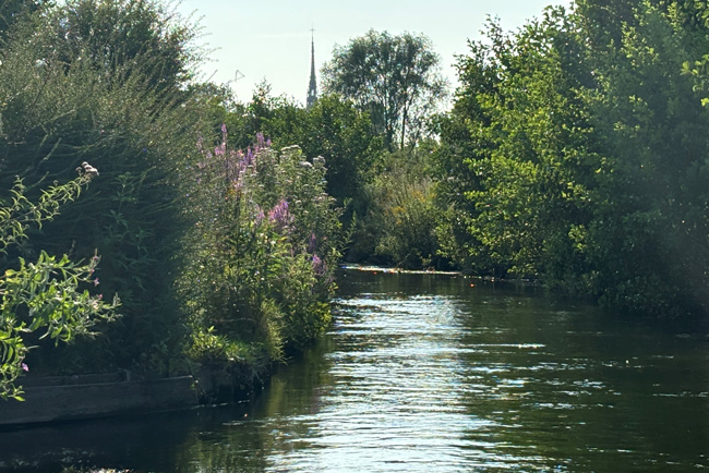 Trams, trains and Hortillonnages