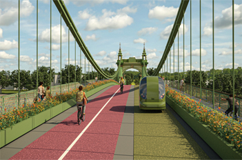 Activists want Hammersmith Bridge closed to motor traffic 'for good'