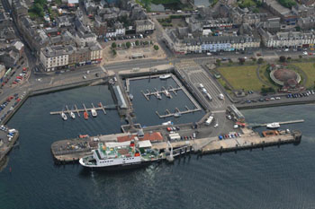 Harbour pier work 'all part of the service'